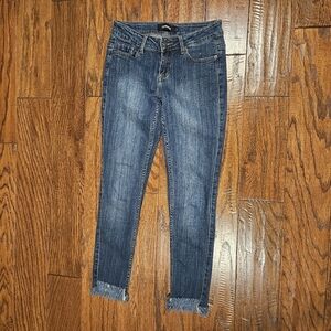 CLINGERS Frayed Hem Jeans, Excellent Condition - Size 3